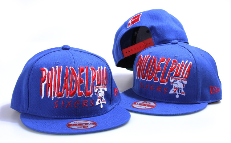 NBA Philadelphia 76ers NE Snapback Hat #03